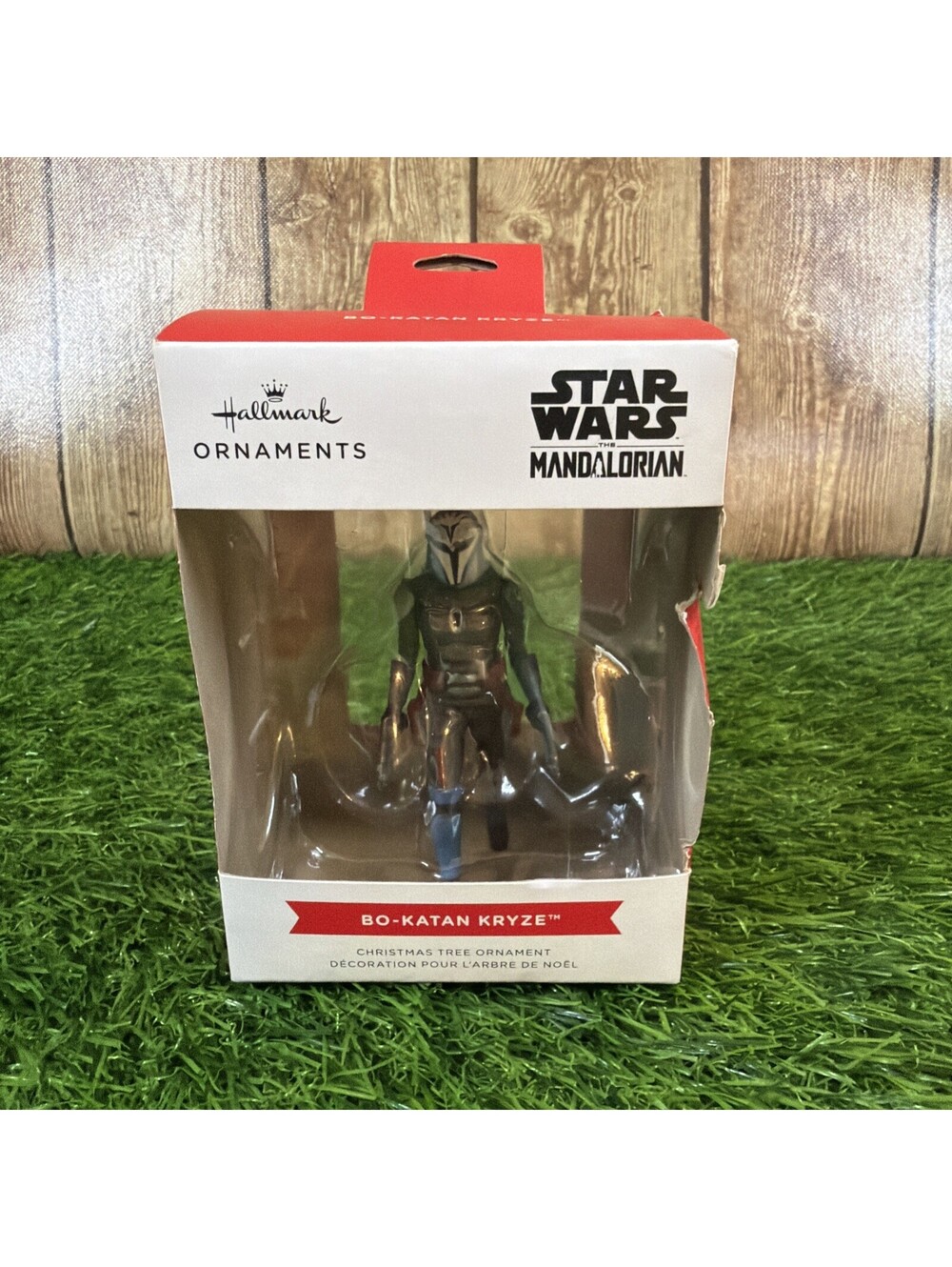 Hallmark Star Wars: The Mandalorian Bo-Katan Kryze Christmas Ornament NIB